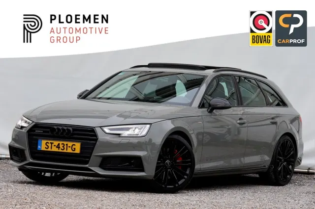 Audi A4 Avant 2.0 TFSI Quattro S-Line Zwart Optiek - 252 pk ** 2017