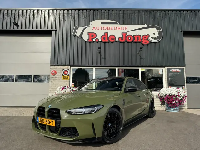 BMW M3 Competition Urban Green Keramisch Carbon kuipstoelen Dap Track Pack 2021