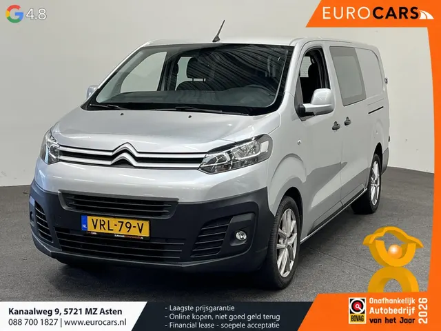 Citroen Jumpy 2.0 BlueHDI 120 Xl Club Dubbele Cabine 2019