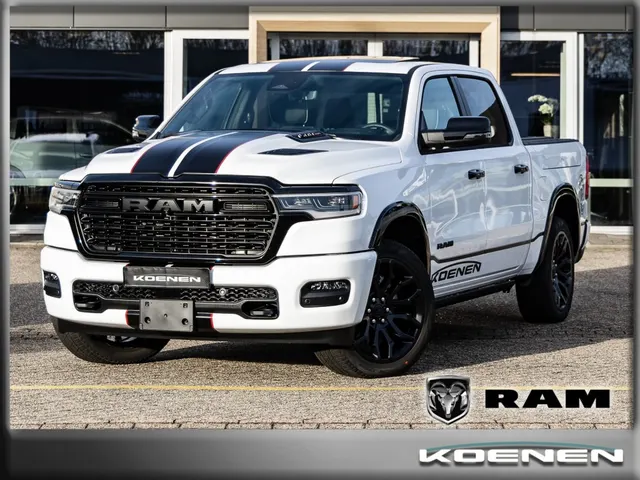Dodge Ram Limited Night My25 540pk Multi Function Tailgate LPG Retrax Superaktie 2024