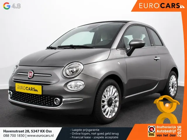 Fiat 500C 1.0 Hybrid Dolcevita Lederen Bekleding 2022