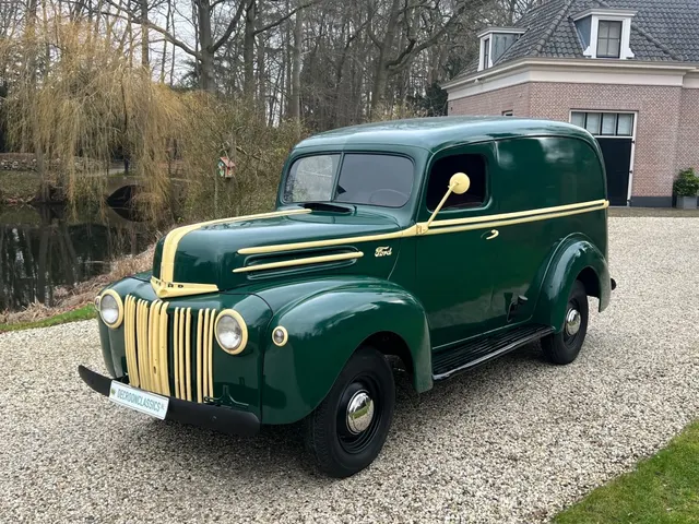 Ford F-100 1946 Panelvan V8 Reclame Object #Cool 1946