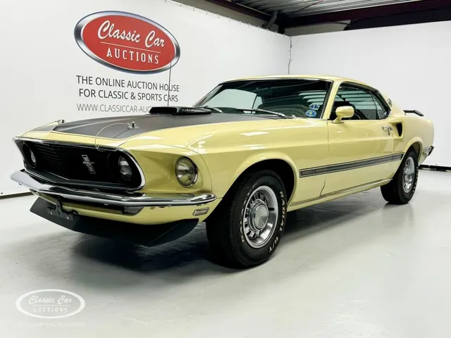 Ford Mustang Mach 1 Cobra Jet R-Code "Shaker" - Online Auction 1969