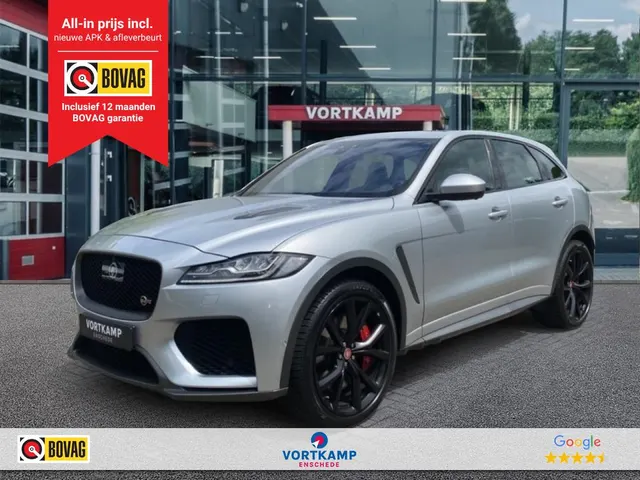 Jaguar F-Pace 5.0 V8 Svr AWD 360-Cam 2018