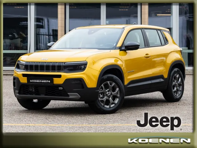 Jeep Avenger 1.2 E-Hybrid Longitude Automaat 2024