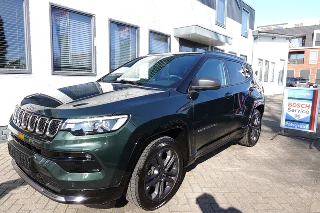 Jeep Compass 1.3T 80TH Ann Automaat Zeer Fraai 1750 kg Trekken 2022