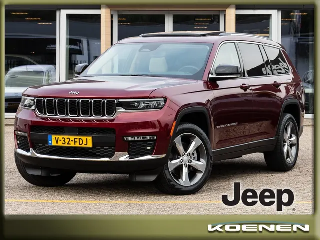 Jeep Grand Cherokee 3.6 V6 4x4 Automaat Limited LPG G3 Onderbouw Grijs Kenteken 2024