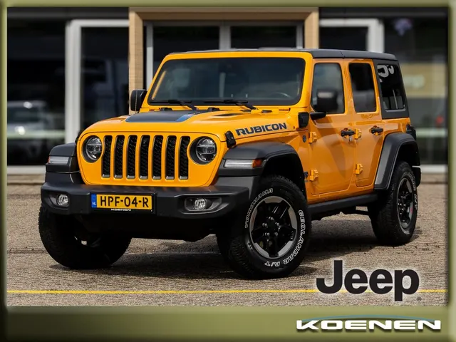 Jeep Wrangler 4xe 380pk 4x4 Autom. Rubicon Leer 2021