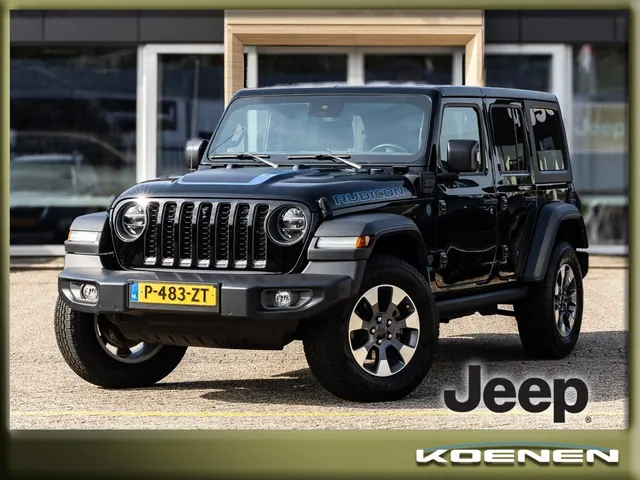 Jeep Wrangler 4XE 380pk 4X4 Autom. Rubicon Leer 2022