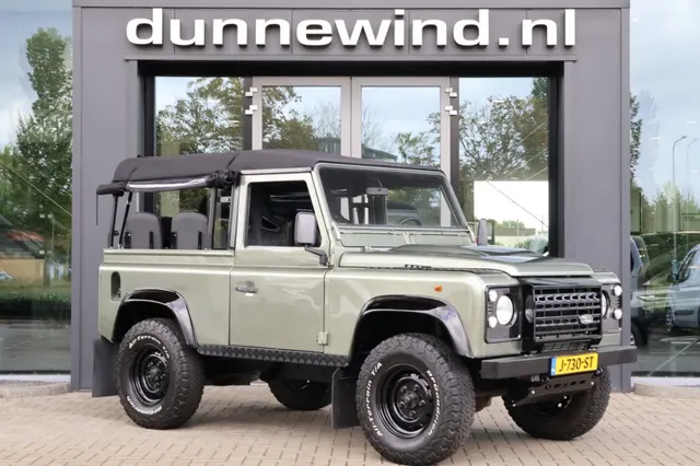 Land Rover Defender 90*Benzine*Softtop*Exmoor*Pangea Green*Top Staat* 1997