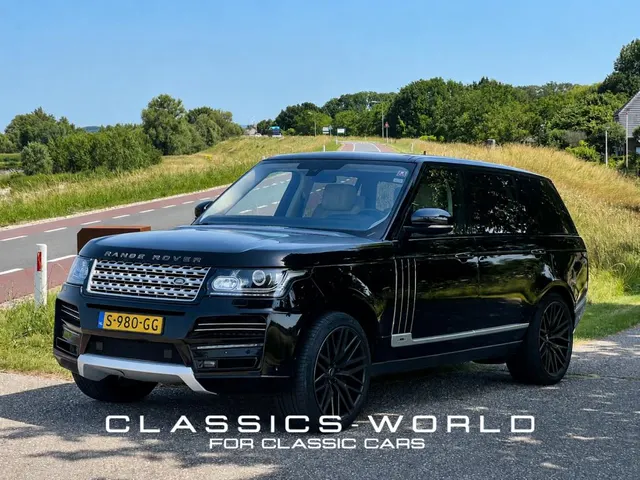 Land Rover Range Rover Lwb - Autobiography - Zwart Metallic 2015