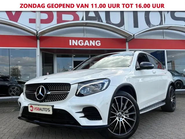 Mercedes-Benz GLC Coupe 250 4MATIC AMG-Pakket 211PK Nl-Auto Leer Schuifdak 2017