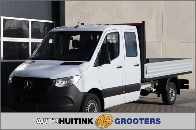 Mercedes-Benz Sprinter 315 CDI Dub Cab L3 Open laadbak Rwd 7 persoons 2022