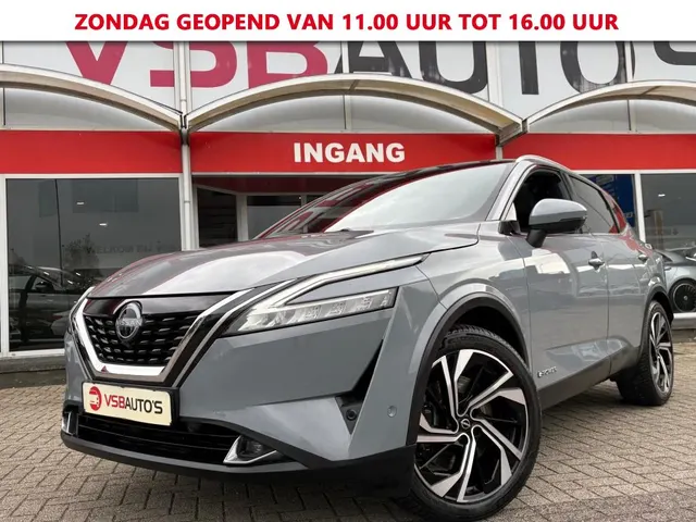Nissan Qashqai 1.5 Vc-T e-Power Aut. 190PK Tekna+ Nardo-Grey Leer 2022