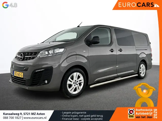 Opel Vivaro-E L3H1 Dubbele Cabine Edition 75 kWh 2023