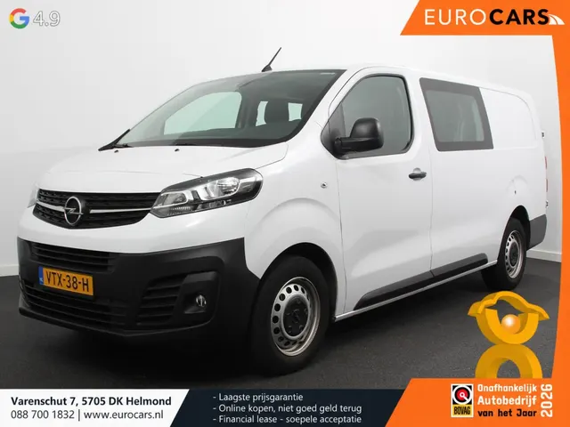 Opel Vivaro 2.0 Cdti Automaat 145 pk L3H1 Dubbele Cabine 6 Persoons Edition 2023