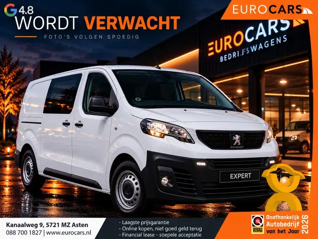 Peugeot Expert 2.0 BlueHDi 140pk L2H1 Automaat 2022