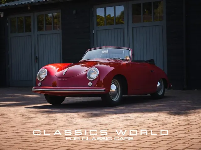 Porsche 356 Pre A Cabriolet Knickscheibe 1953