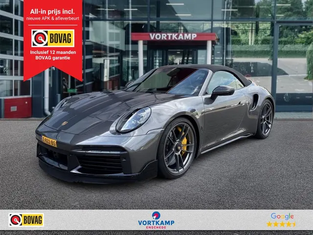Porsche 911 992 Turbo S Cabriolet Manufaktur Exclusive Lift 2021