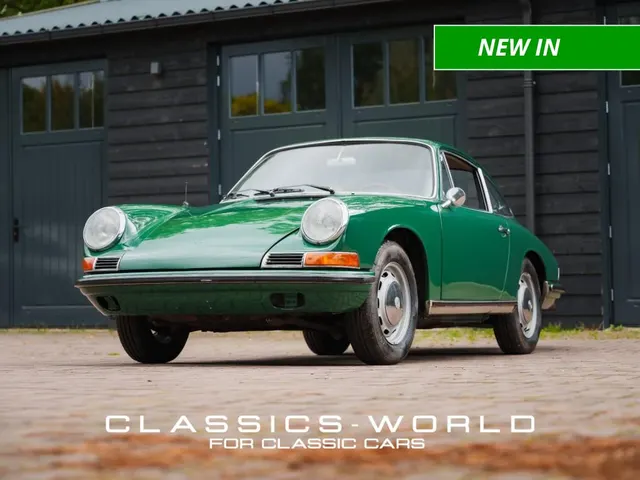 Porsche 911 Coupe – Early Production – Irish Green – Swiss Delivery 1965