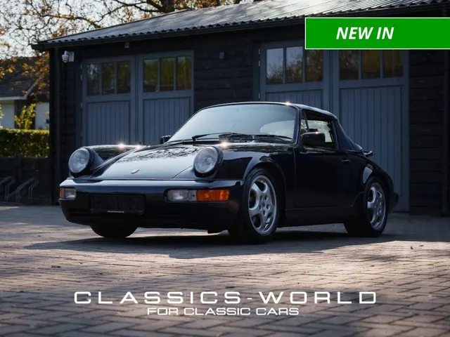 Porsche 911 Carrera 2 Cabriolet – Midnight Blue Metallic – Manual 1992