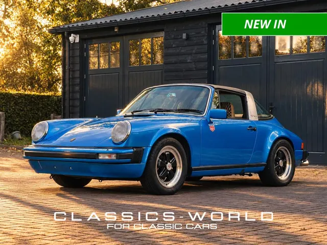 Porsche 911 3.0L Sc Targa - Minerva Blue Metallic - Pascha Interior! 1982