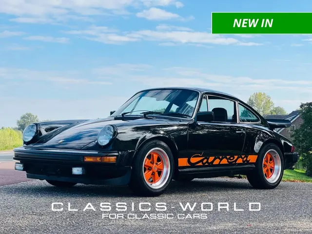 Porsche 911 Sc – 930 Engine – Ducktail – Orange Carrera Striping & Fuchs! 1980
