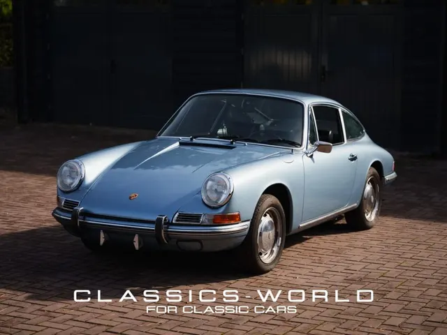 Porsche 912 Coupe – Light Blue – Freshly Repainted – Dutch Registration 1967