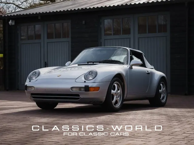Porsche 993 Carrera 4 - 3.6 Cabrio - Polar Silver Metallic - Tiptronic 1996