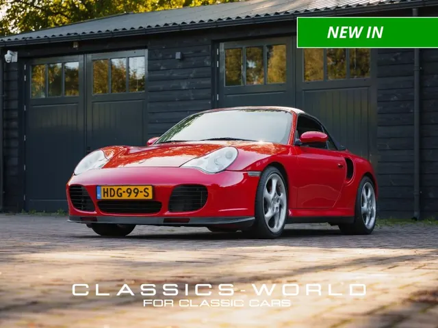 Porsche 996 Turbo Cabriolet – 3.6L – Manual – Red – German Delivery 2004