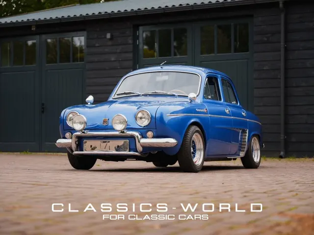 Renault Dauphine Gordini – Blauw Metallic – Gerestaureerd exemplaar - Just Arrived! 1967