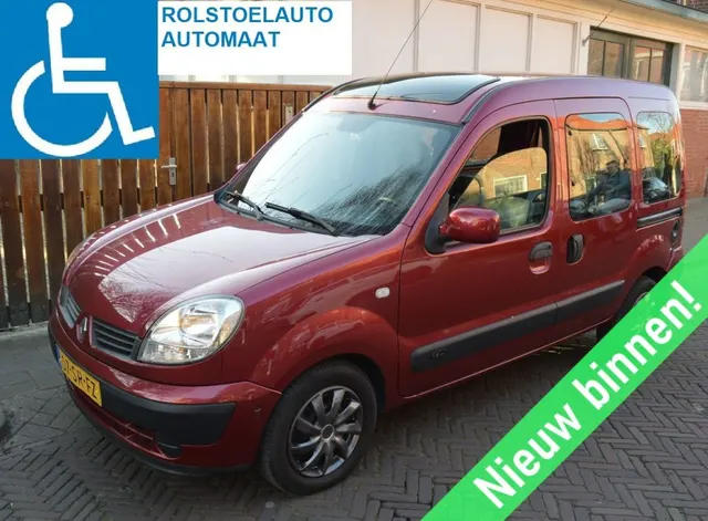 Renault Kangoo 1.6-16v Automaat Rolstoelauto Rondom Goed Zicht 2006