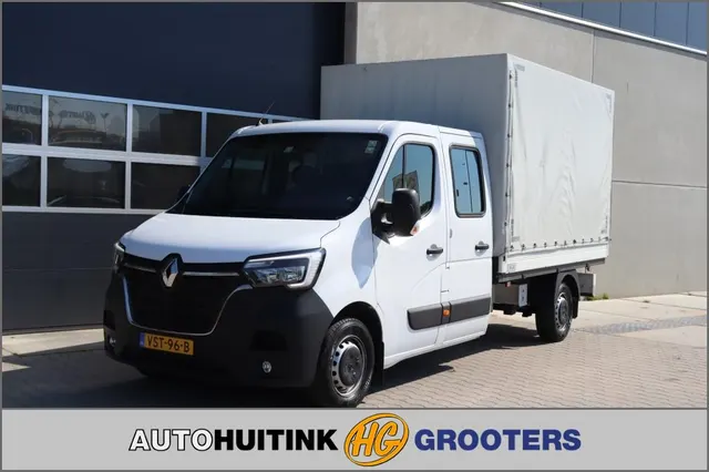 Renault Master 2.3 Dci145 pk Pick Up Dub Cabine met huifopbouw 2022
