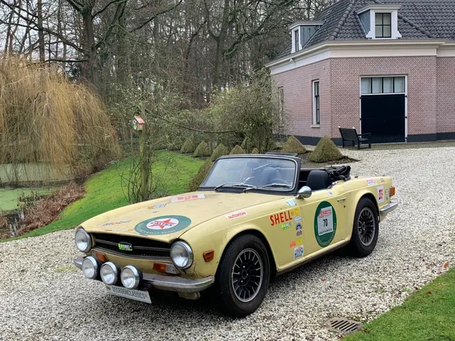Triumph TR6 2.5 Overdrive Roadster Getuned Rally Object 1973
