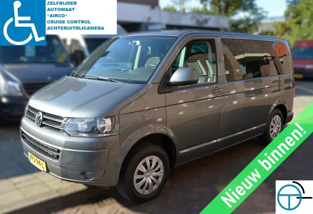 Volkswagen Caravelle Rolstoelbus Zelfrijder Automaat 2014
