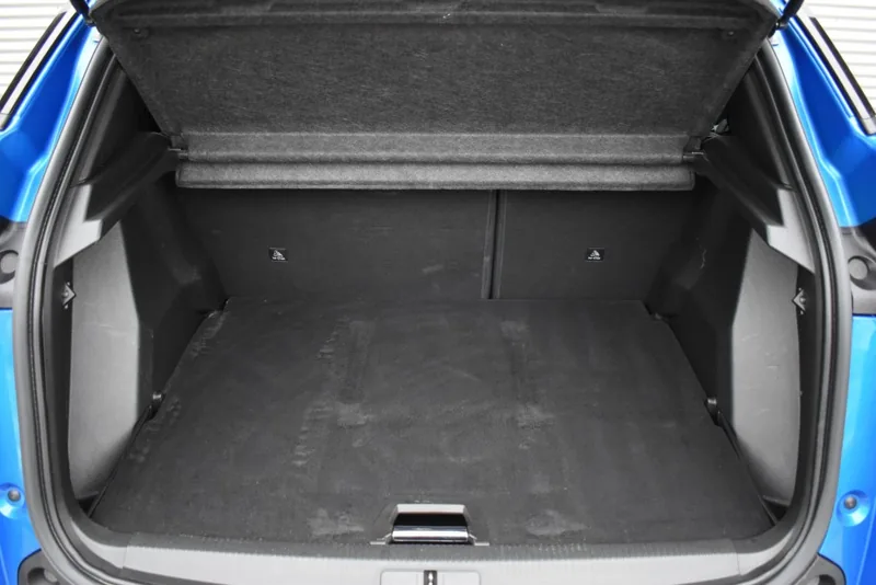 Kofferbak van de Peugeot 2008 tweede generatie