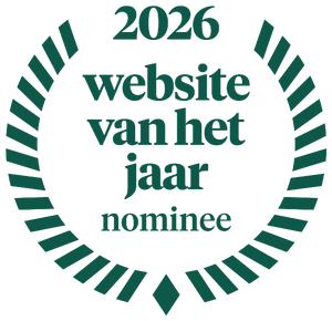 Genomineerd voor Website van het Jaar 2026